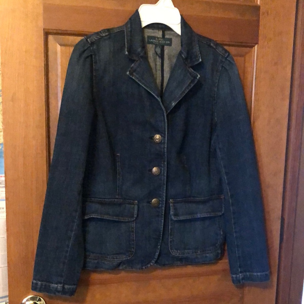 Ralph Lauren Lauren Jeans Co. Indigo Jean Jacket